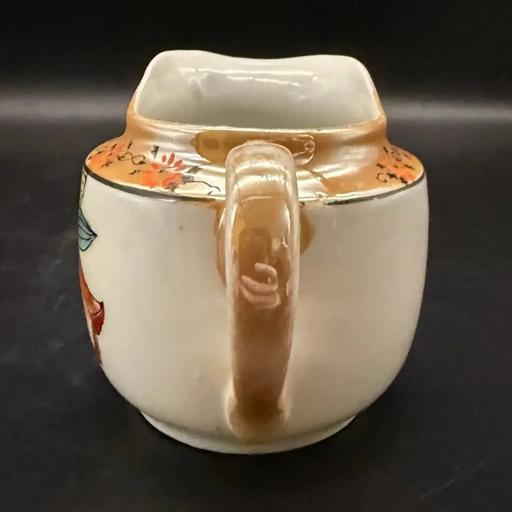 Vintage lusterware floral